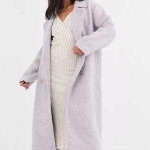 ASOS Lilac Statement Coat